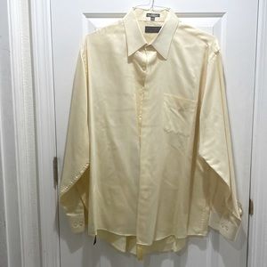 Yellow Essante Sateen dress shirt